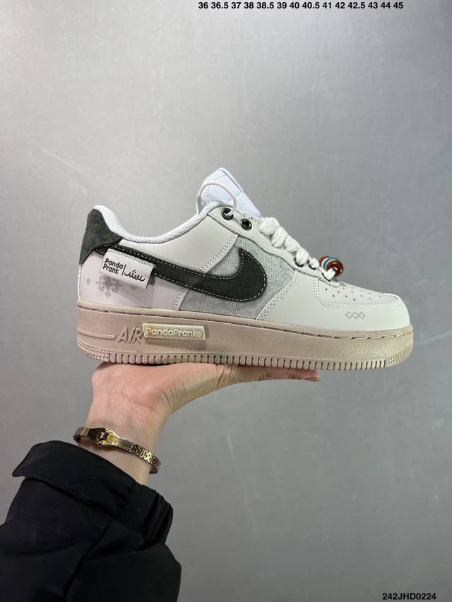 Nike Air Force 1 Low’07 空军一号低帮休闲板鞋 定制皮料 原楦原纸板 纯正空军版型 内置全掌气垫 货号：男 Cw2288-114 女 Dd