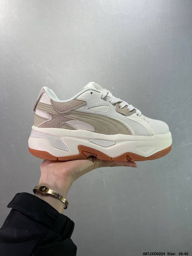 Puma Suede 复古单品 彪马 防滑耐磨低帮德训板鞋 尺码:35.5 36 37 37.5 38 38.5 39 40 40.5 41 42 42.5 4