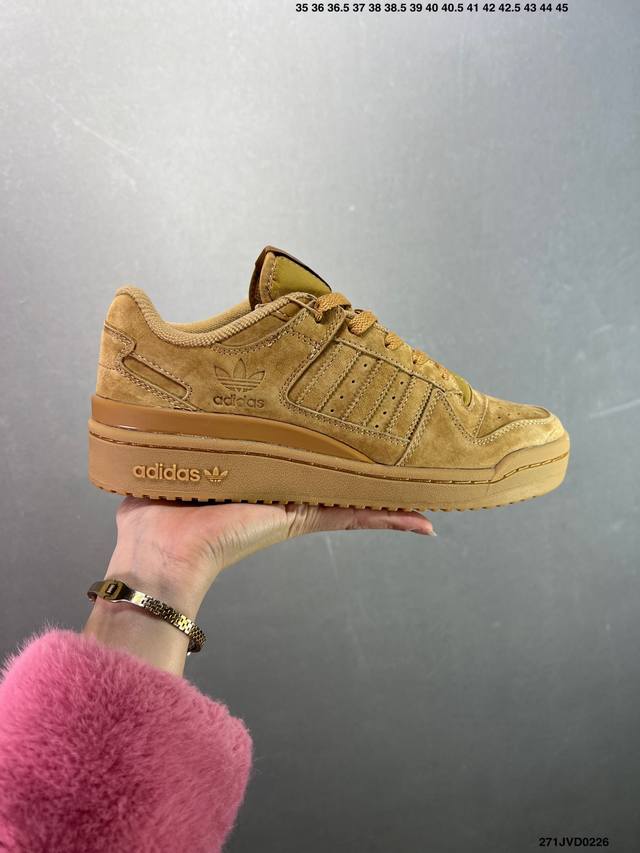 公司级Adidas Originals Forum 全新配色 Forum Low入诞生于1984年的经典复古篮球鞋Adidas Originals Forum在