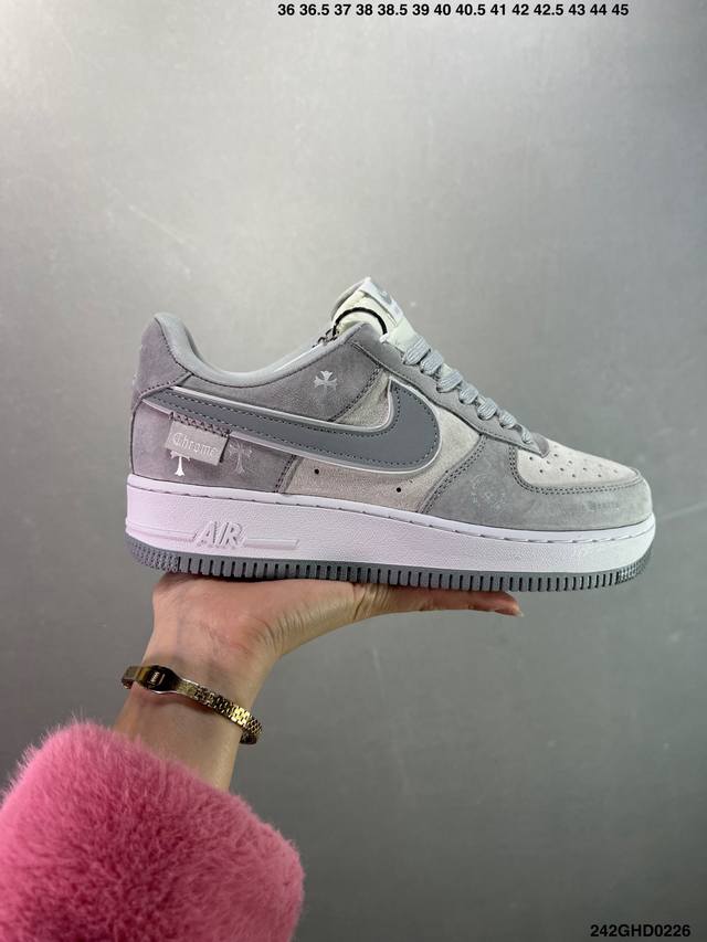 公司级Nike Air Force 1 ‘07 Low 空军一号 低帮 运动鞋 休闲鞋 折边针车 工艺难度大 原楦头原纸板 原装鞋盒 定制五金配件 内置全掌气垫