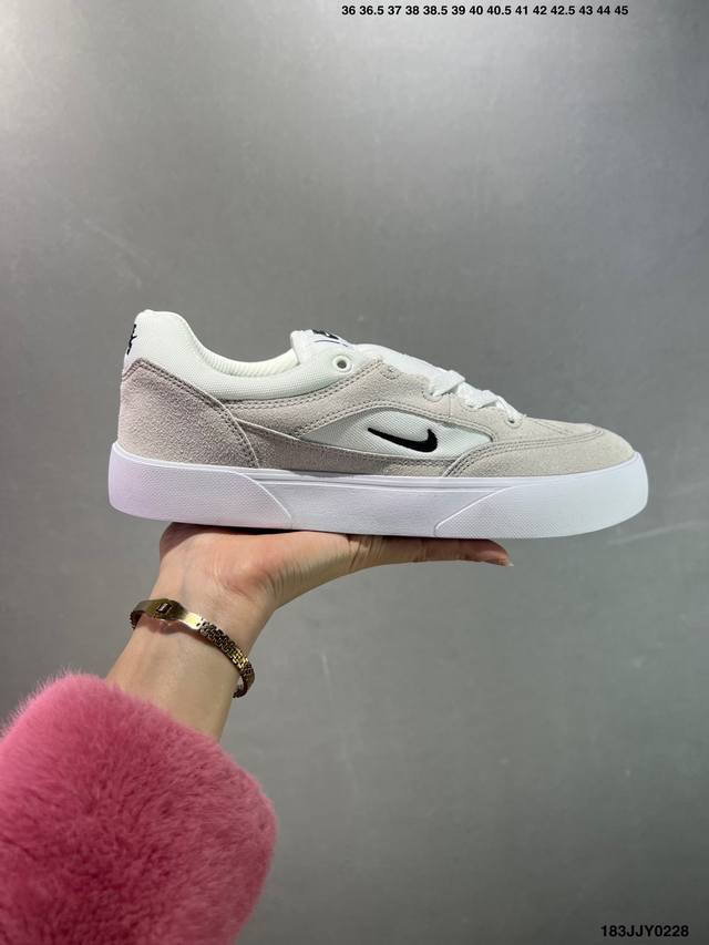 真标Nike Sb Malor 舒适百搭防滑耐磨轻便 低帮 板鞋 货号:Dc7232-300 尺码:40-45 Id:183Jjy0228