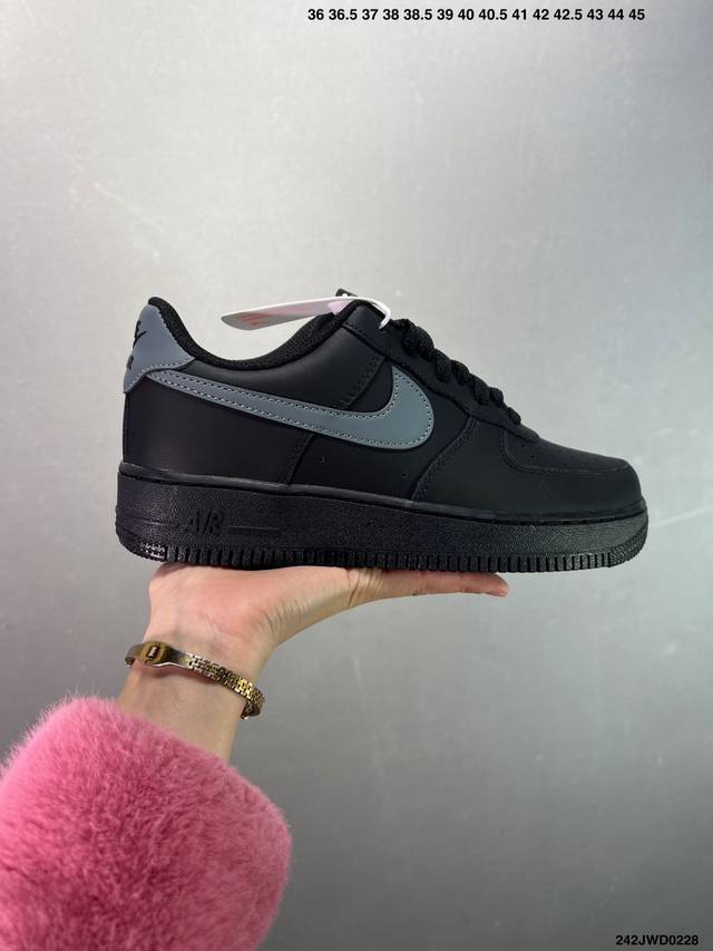 公司级Nike Air Force 1 Low ’07 白红双勾 空军一号低帮休闲板鞋 原厂定制皮料 原楦原纸板 纯正版型 正品Nfc感应芯片 高清洁度 内置全