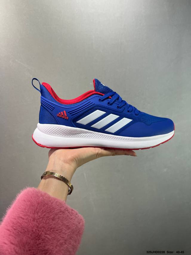 阿迪达斯Adidas Duramo Sl 编织网面透气轻盈舒适休闲运动跑步鞋 尺码:40-45 货号:If9581 Id:329Jhd0228