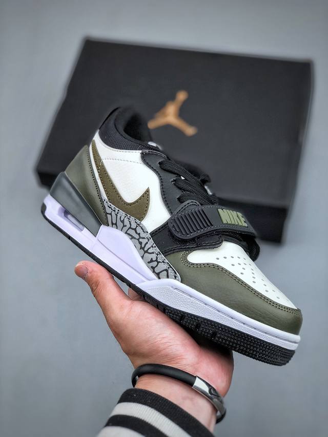 Air Jordan Legacy 312 Low “白绿” 乔丹篮球鞋系列 号称 “最强三合一” 的Air Jordan Legacy 312 Low，自然有