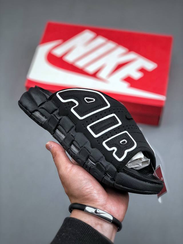 Nike More Uptempo Slide 皮蓬拖鞋系列 “大Air”Dv2132 001 尺码：36-45 - 点击图像关闭