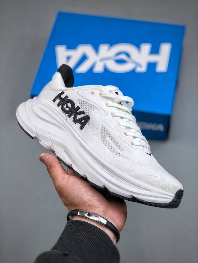 Hoka W Clifton 10 超轻厚底轻量跑步鞋市售最高品质 原版开发 正确后跟细节 区别市面通货版本 1162031 Wlm 尺码：36-47