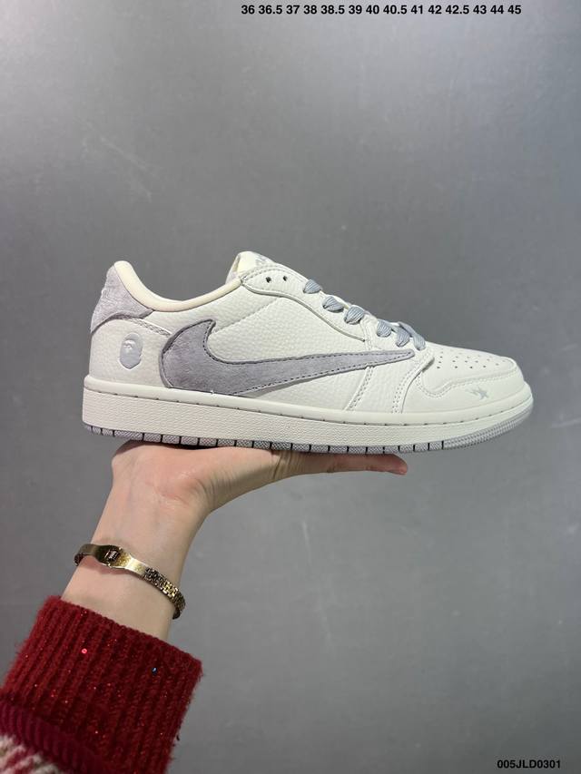 核心私 公司级Nike Air Jordan 1 Low 定制配色 定制Aj联名-高端定制 低帮复古文化板鞋 #定制鞋盒 大厂纯原品质出货 超高清洁度 皮料切割