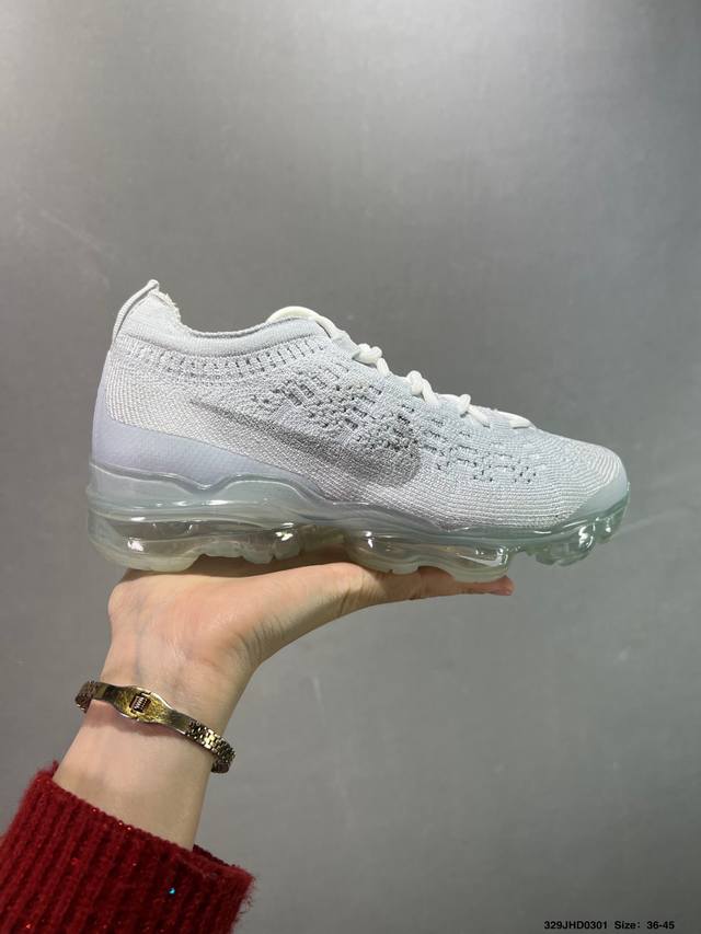 真标耐克Nk Vapormax Flyknit 耐克飞织透气休闲全掌大气垫跑鞋 货号:Dv1678-008 #鞋款鞋面依然采用Flyknit材质提供出色的舒适度