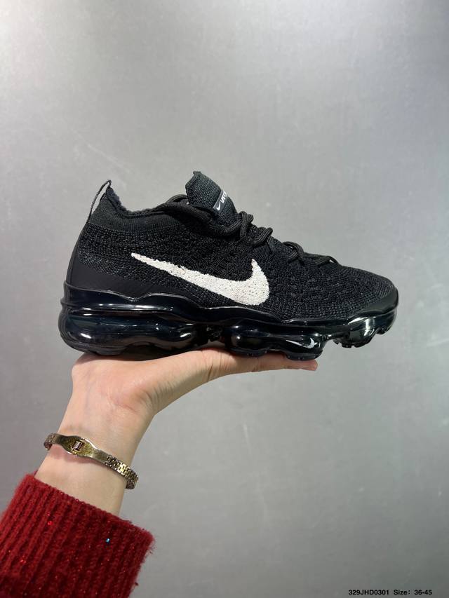 真标耐克Nk Vapormax Flyknit 耐克飞织透气休闲全掌大气垫跑鞋 货号:Dv1678-008 #鞋款鞋面依然采用Flyknit材质提供出色的舒适度