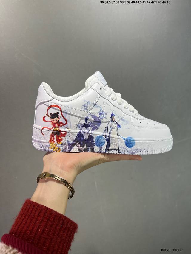 公司级 Nike Air Force 1 Low’07 空军一号低帮休闲板鞋 定制皮料 原楦原纸板 纯正空军版型 内置全掌气垫 货号：男 Cw2288-114