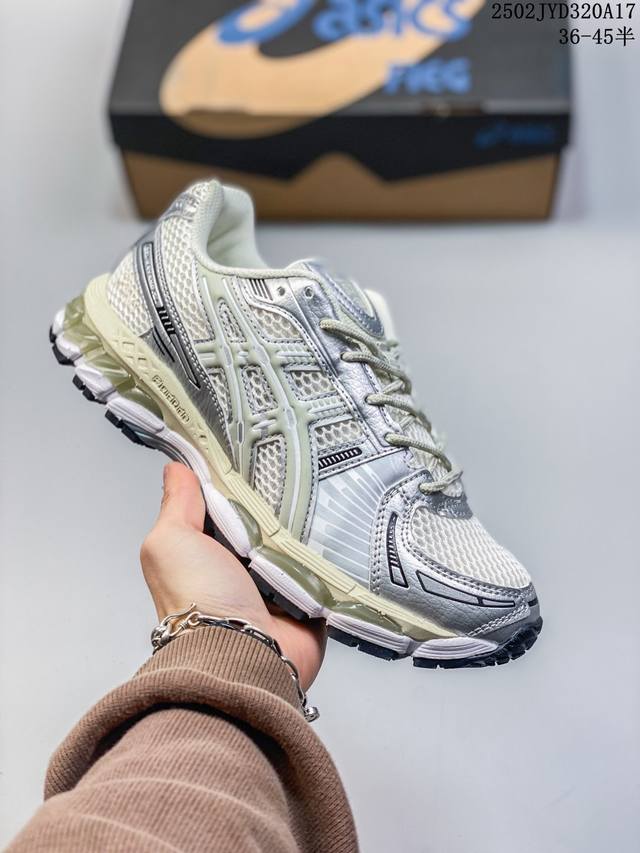 亚瑟士Asics Gel-Nimbus 10.1 亚瑟士复古透气休闲鞋缓震耐磨跑步鞋 1203A723 100 鞋面采用无缝线鞋面，贴合脚型，穿着舒适；中底36