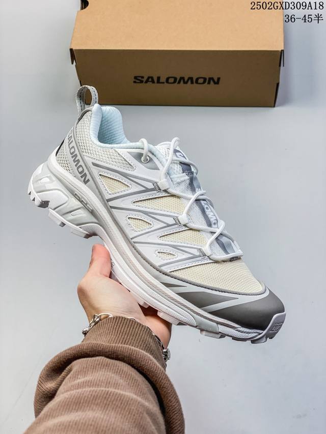 Salomon Xa Pro Xt-6 Expanse 萨洛蒙户外越野跑鞋 鞋面采用Sensifit贴合技术 全方位贴合包裹脚型 鞋跟部鞋底牵引设计 提供强大的 - 点击图像关闭