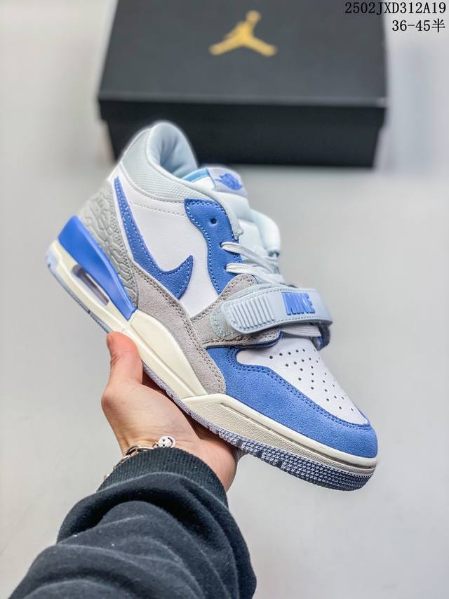 真标带半码！ 乔丹一代 高帮 气垫 Air Jordan Legacy 312 Low 乔丹联名 号称 “最强三合一” 的 Jordan Legacy 312，