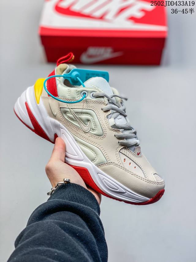 真标带半码 耐克 Nike Air Monarch M2K 经典复古男女老爹鞋情侣休闲鞋跑步鞋运动男鞋女鞋 尺码：见图 编码：02Jdd433A19