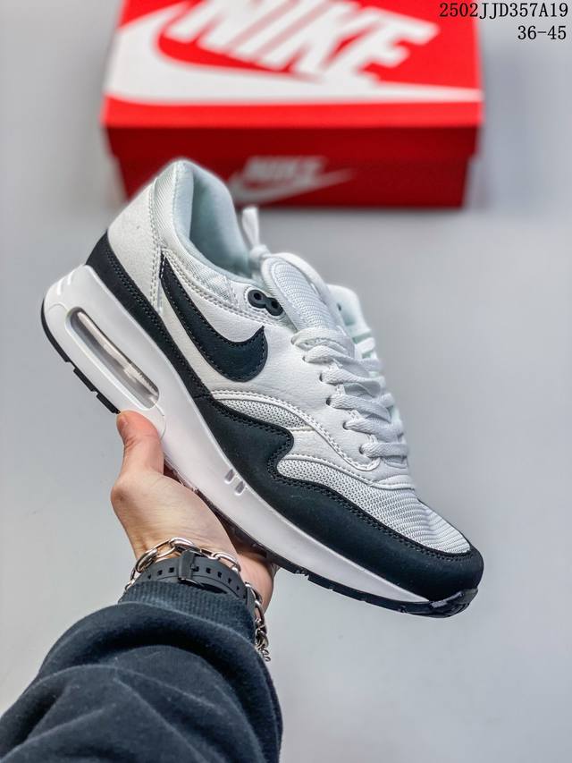 Nike耐克男鞋Air Max 1 运动气垫减震轻便运动休闲鞋跑步鞋 运动时尚 耐磨透气 低帮 生活休闲鞋 男款 这款Intimidation经典鞋，继承Adi