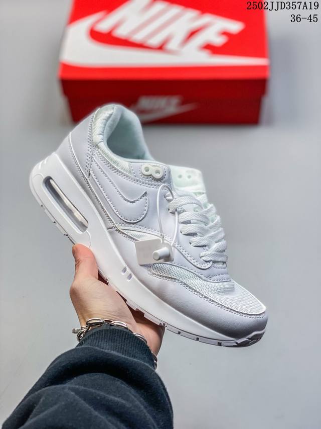 Nike耐克男鞋Air Max 1 运动气垫减震轻便运动休闲鞋跑步鞋 运动时尚 耐磨透气 低帮 生活休闲鞋 男款 这款Intimidation经典鞋，继承Adi