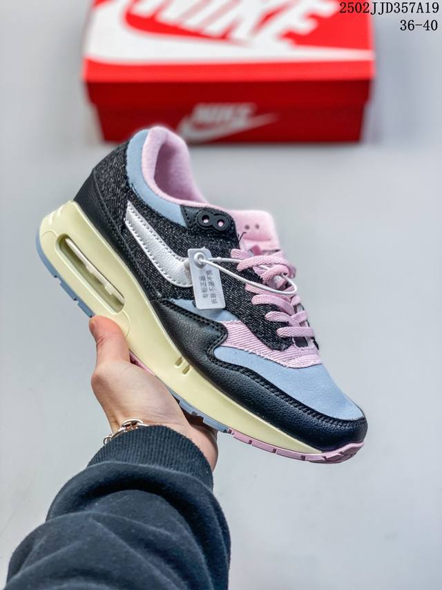 Nike耐克男鞋Air Max 1 运动气垫减震轻便运动休闲鞋跑步鞋 运动时尚 耐磨透气 低帮 生活休闲鞋 男款 这款Intimidation经典鞋，继承Adi