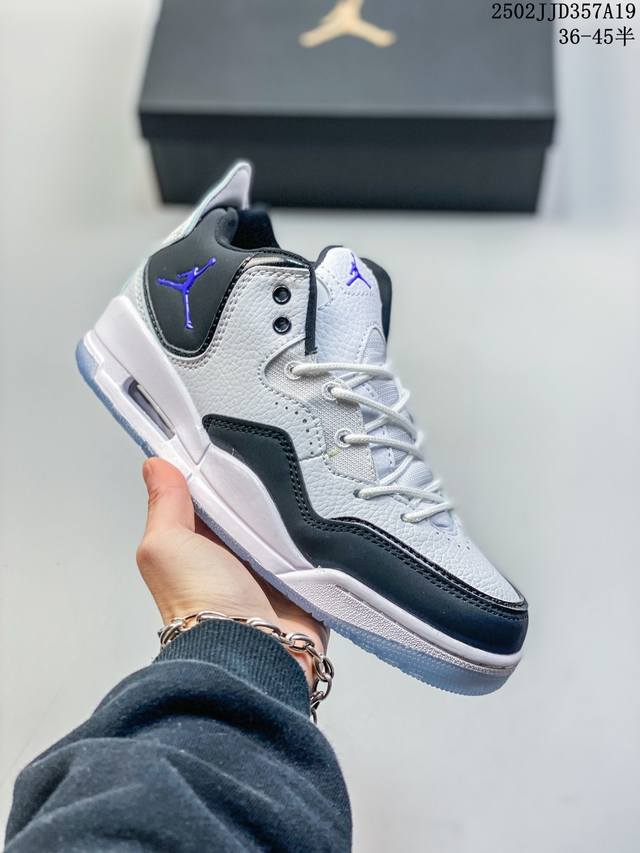 耐克Nike Air Jordan Courtside 23迈克尔 乔丹Aj3代简版中帮复古休闲运动文化篮球鞋 货号:Fq6861-121 尺码:36 36.5