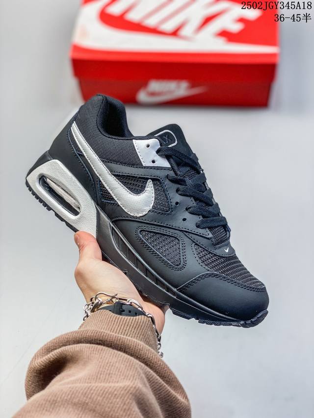 真标半码。 耐克Nike Air Max Ivo 气垫缓震 轻便透气 防滑耐磨 复古 跑鞋 尺码：见图 编码：02Jgy345A18