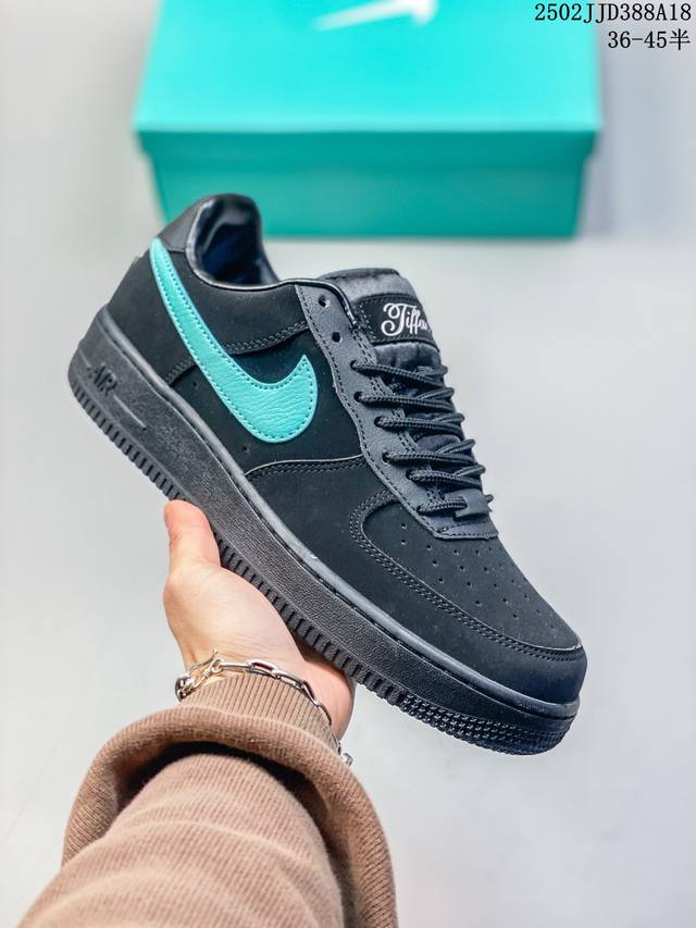 真标带半码 Nike Air Force 1 Low’07 空军一号低帮休闲板鞋 定制皮料 原楦原纸板 纯正空军版型 内置全掌气垫 货号：男 Cw2288-11