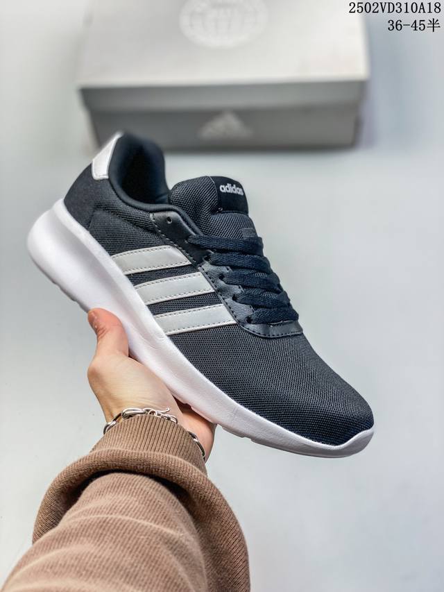 福利套现特价 Adidas 阿迪达斯 Neo Lite Racer 3.0透气网面休闲运动跑鞋 货号：Gy3094 尺码36-45半 编码：02Vd310A18