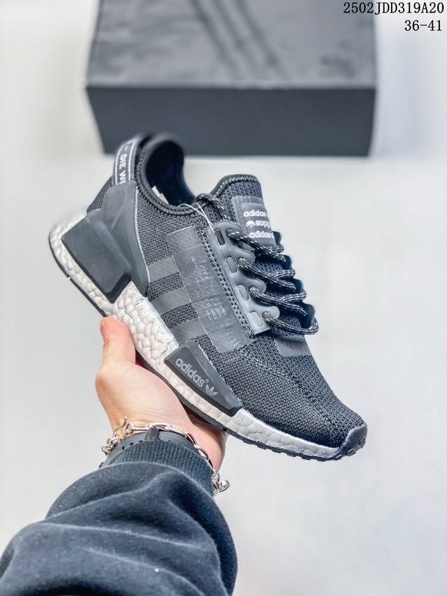 Adidas 阿迪达斯正品三叶草Nmd R1.V2 Star Wars男女跑步鞋Fx9300 尺码：36-41 编码：02Jdd319A20