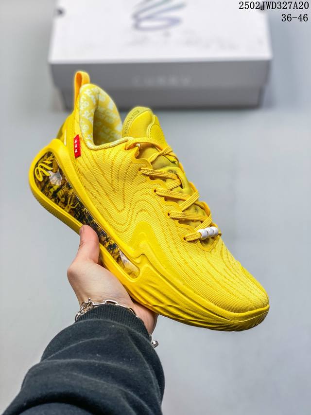 Under Armour Curry Flow 12 安德玛Ua库里十二代低帮实战篮球鞋 尺码：36-46 编码：02Jwd327A20