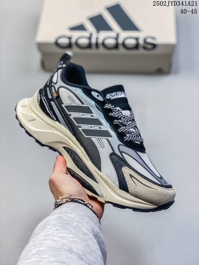 公司级 Adidas Mts Pro阿迪这双Mts也泰帅了叭这双Adidas Mts Pro 低帮跑步鞋厚底增高百搭运动鞋老爹鞋～Adidas Lightstr