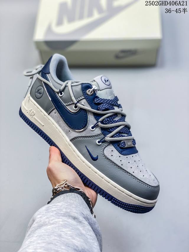 海外限量发售！公司级Nike Air Force 1 '07 Low “第一现场”空军一号 低帮 运动鞋 休闲鞋 折边针车 工艺难度大 原楦头原纸板 原装鞋盒 - 点击图像关闭