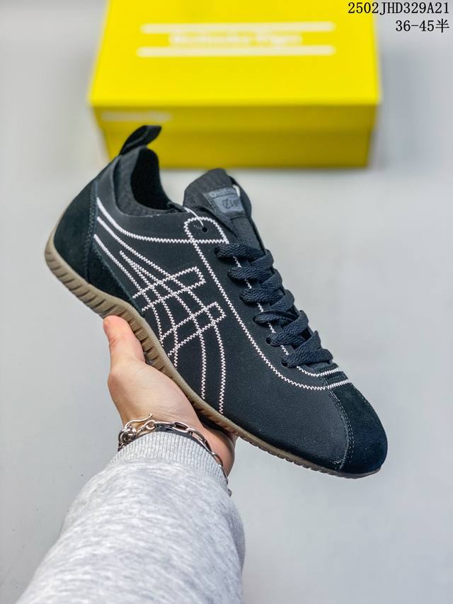 亚瑟士 Onitsuka Tiger鬼塚虎 Sclaw 轻便舒适 防滑耐磨透气支撑 低帮 生活休闲鞋 男女同款，复古美学极简风格，配色独具个性又超级好看。鞋口织