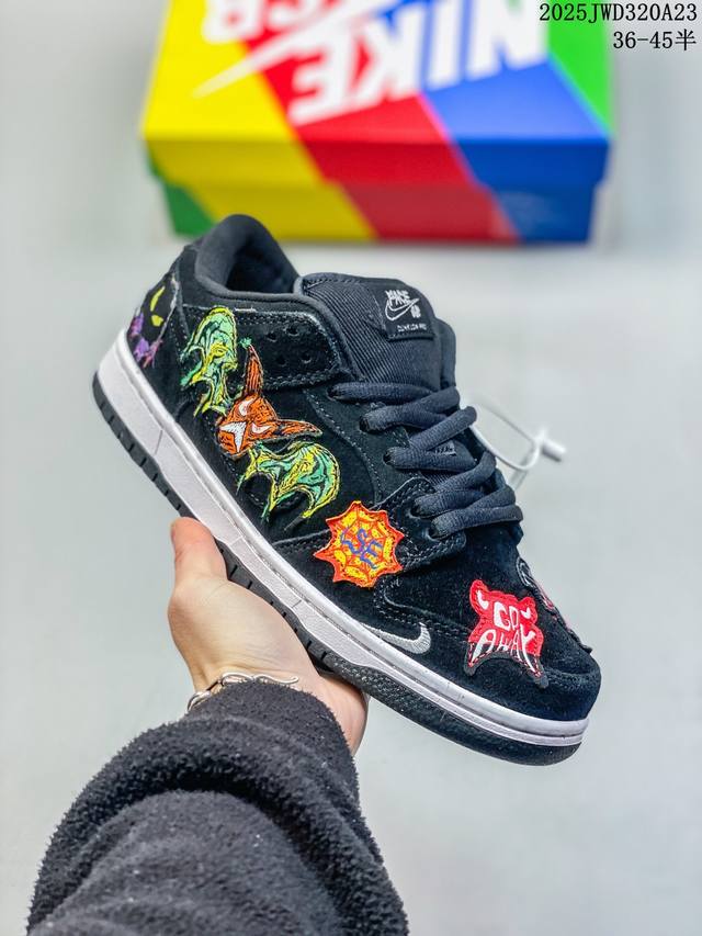 公司级 真标 耐克 Nike Sb Dunk Low Pro 男女同款运动鞋复古板鞋 2025年新款 蛇年限定，尽情迈步，彰显个性风采。采用柔软皮革鞋面，经久耐