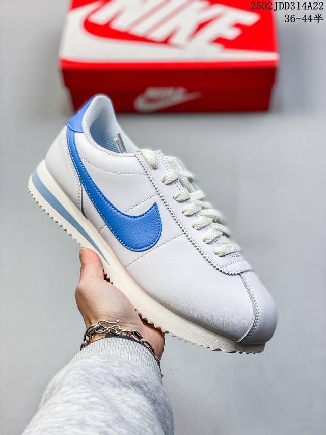 耐克Nike Classic Cortez Qs 阿甘复古初代皮革慢跑鞋货号：Dz2795 300 码数：35.5 36 36.5 37.5 38 38.5 3