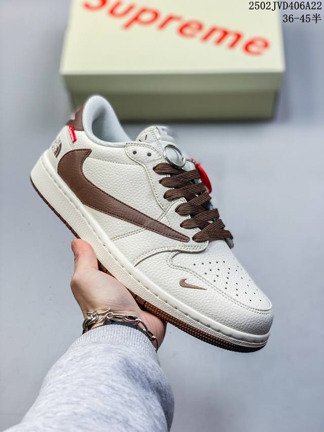 海外爆款限量发售！公司级 Travis Scott X Fragment Design X Jordan Air Jordan 1 Low Og Sp “Sup