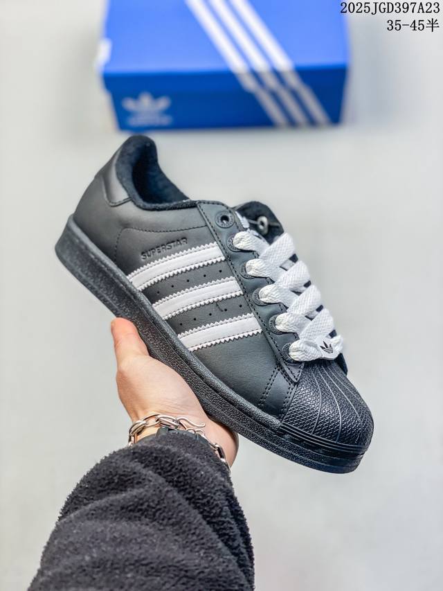 真标阿迪达斯Adidas三叶草 Originals Superstar贝壳头系列低帮经典百搭休闲运动板鞋 货号:S79208 尺码:见图 编码：02Jgd397 - 点击图像关闭