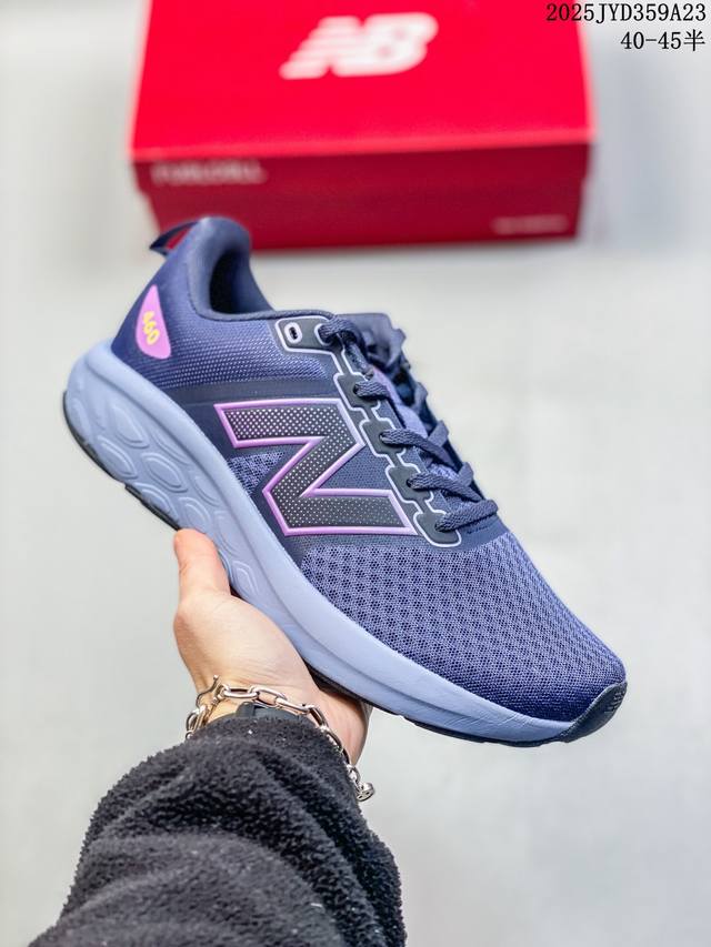 New Balance 新百伦 男鞋半码制，采用一体式工程网眼鞋面及热熔Logo细节，中底嵌入Fresh Foam轻量化泡沫技术，组合防滑耐磨橡胶外底片更厚更弹