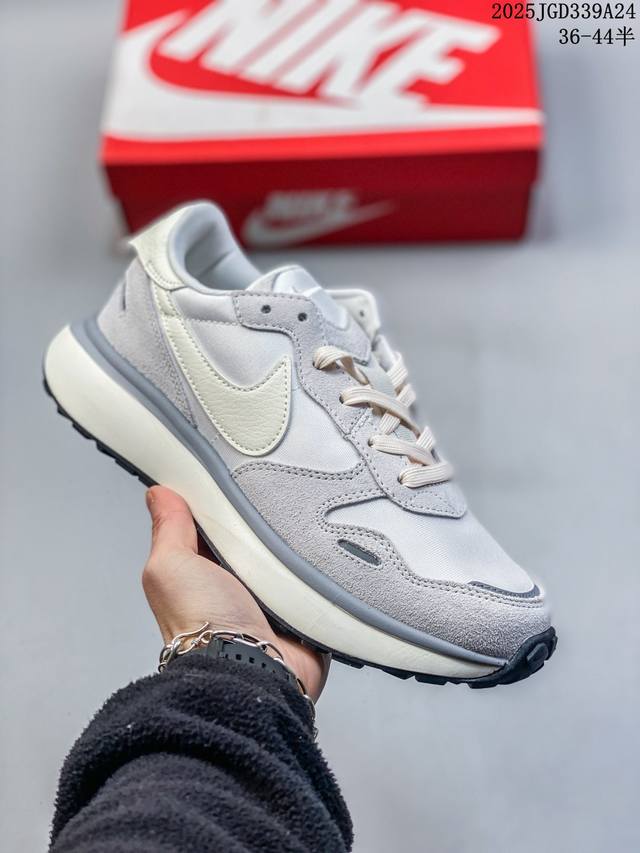 Nike Phoenix Waffle 华夫50周年系列华夫复古休闲运动慢跑鞋 后跟Tpu独家4块滑块模具 夏季热门款 网面透气休闲跑步鞋 尺码：36 36.5