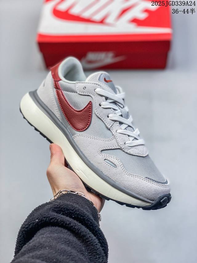 Nike Phoenix Waffle 华夫50周年系列华夫复古休闲运动慢跑鞋 后跟Tpu独家4块滑块模具 夏季热门款 网面透气休闲跑步鞋 尺码：36 36.5