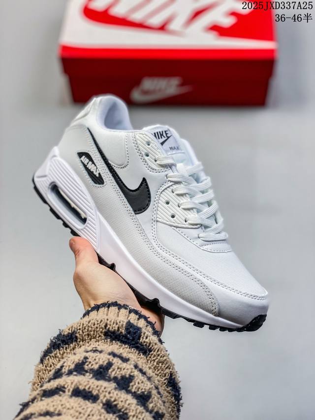 公司级Nike Air Max 90初代系列低帮复古气垫百搭休闲运动慢跑 尺码：见图 编码：02Jxd337A25