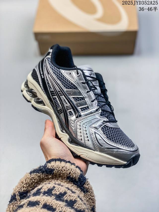 Asics 亚瑟士 Gel-Kahano 14 男女鞋越野跑步鞋抓地稳定运动鞋缓震耐磨跑鞋 Gel-Kahana系列为实用级越野跑鞋，融合机能和户外潮流强势回归