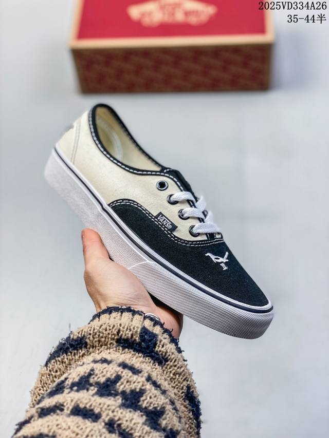 开春特恵 Vans 和平鸽系列！ Vans Buzz Old Skool 和平鸽 经典黑白帆布拼接低帮运动板鞋 货号：Vn000Cr5Bpb1 尺码：35 36