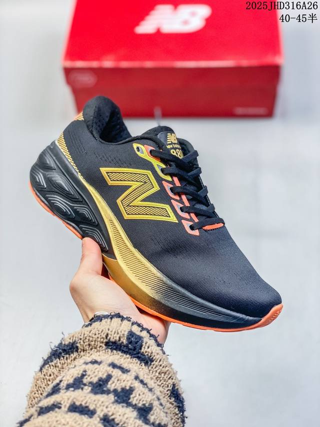 公司级New Balance Nb Fresh Foam 轻量跑鞋 Evoz V2舒适耐磨低帮跑步鞋 实拍首发 受到Fresh Foam880舒适骑行的启发 E