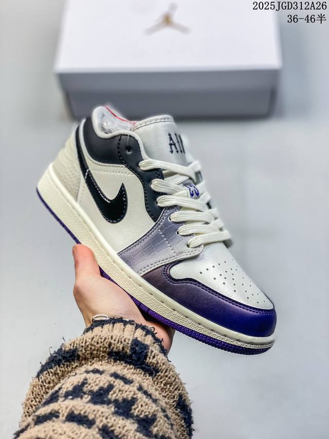 头层公司级真标带半码！ 耐克Nike Air Jordan 1 Mid“ Aj1 乔1代 乔丹一代低帮系列经典复古文化休闲运动篮球鞋采用头层皮与牛剖革鞋面材质#