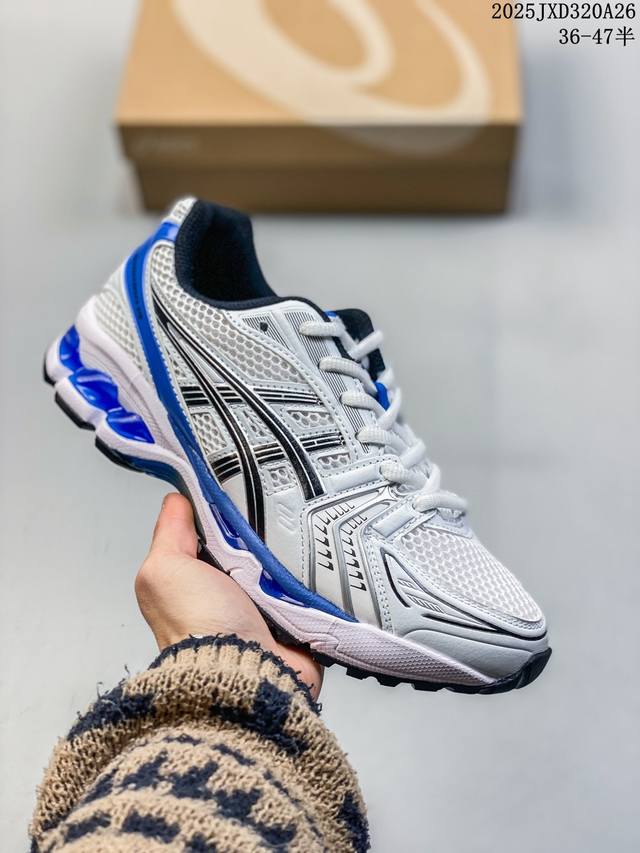 Asics 亚瑟士 Gel-Kahano 14 男女鞋越野跑步鞋抓地稳定运动鞋缓震耐磨跑鞋 Gel-Kahana系列为实用级越野跑鞋，融合机能和户外潮流强势回归