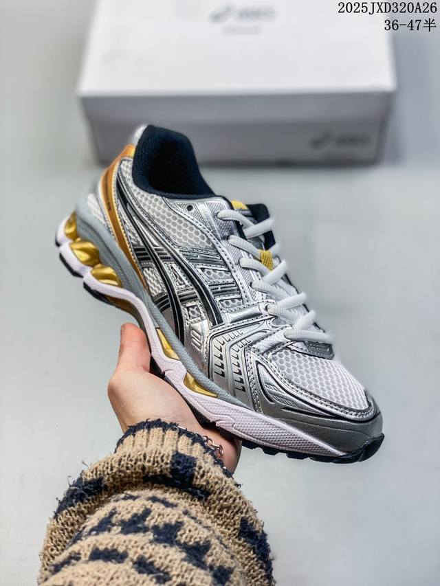 Asics 亚瑟士 Gel-Kahano 14 男女鞋越野跑步鞋抓地稳定运动鞋缓震耐磨跑鞋 Gel-Kahana系列为实用级越野跑鞋，融合机能和户外潮流强势回归