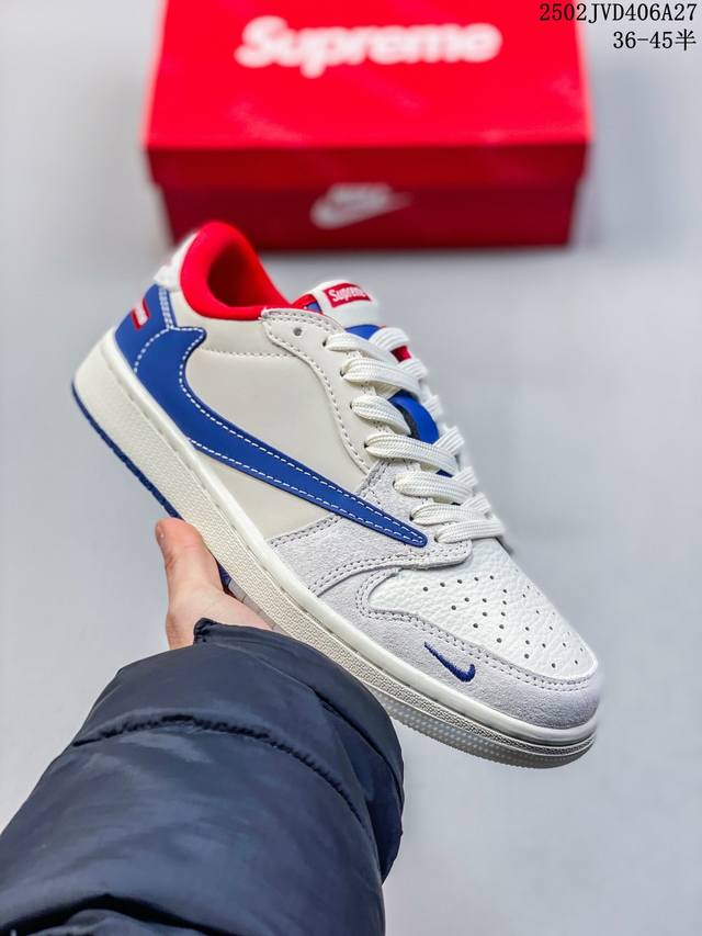 海外爆款限量发售！公司级 Travis Scott X Fragment Design X Jordan Air Jordan 1 Low Og Sp “Sup