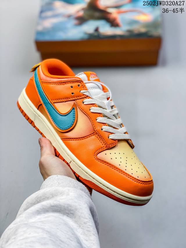 公司级耐克Nike Dunk Low Retro 扣篮系列 解构抽绳复古低帮休闲运动滑板板鞋 采用脚感柔软舒适Zoomair气垫 有效吸收滑板等极限运动在落地时