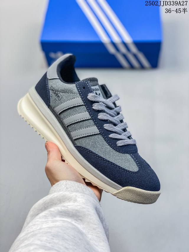 阿迪达斯 Adidas Originals Sl 72 百搭潮流 轻松舒适防滑耐磨低帮 生活休闲鞋910260Adewu 尺码： 36-45 编码：02Jjd3