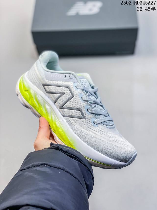 真标半码 New Balance 新百伦Fresh Foam 针织透气慢跑运动鞋 尺码：见图 编码：02Jhd345A27