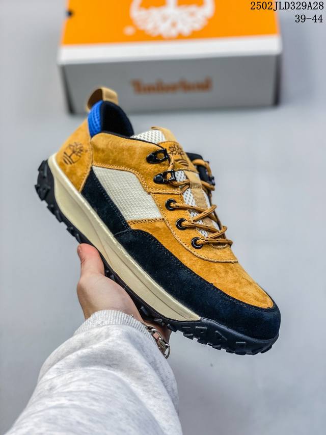 Timberland 天伯伦 添柏岚经典款 24Ss新款低帮 经典再造 全新升级 广东大厂品质 原盒原包装 面料采用意大利顶级磨砂牛皮 搭配防臭防腐真皮乳胶鞋垫