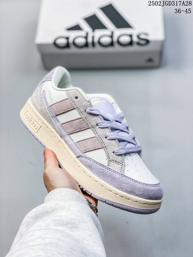 Adidas Neo Wcard 舒适休闲低帮板鞋男女同款卡其棕 尺码：见图 编码：02Jgd317A28